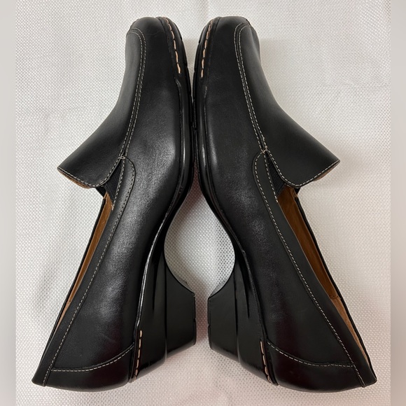 Soft Shoe by Medicus: women’s black leather close toe shoe, size 10 - Picture 7 of 11